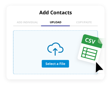 Add contacts EZ Texting