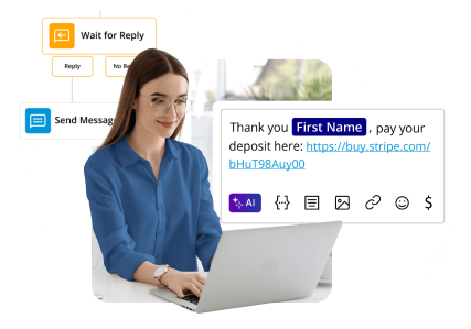 Workflows Payment Links with EZTexting