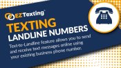 Thumbnail - Texting Landline Numbers