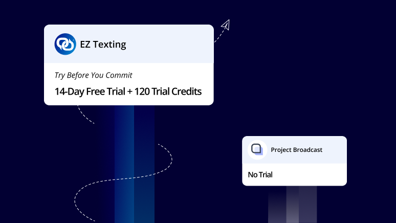 EZ Texting vs. Project Broadcast | EZ Texting